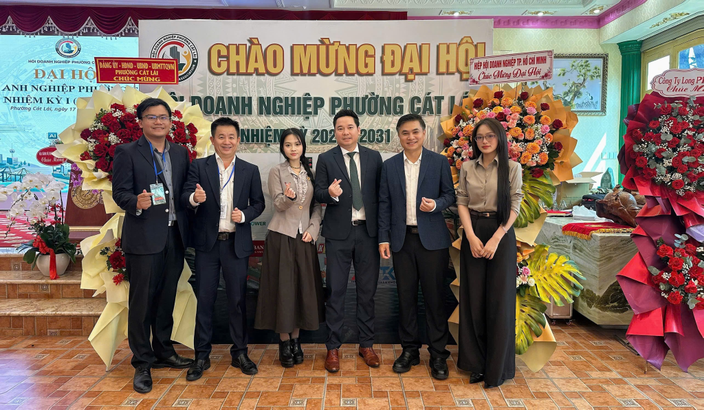 Founder KNAGROUP gặp gỡ đối tác tại Hội Doanh nghiệp phường Cát Lái