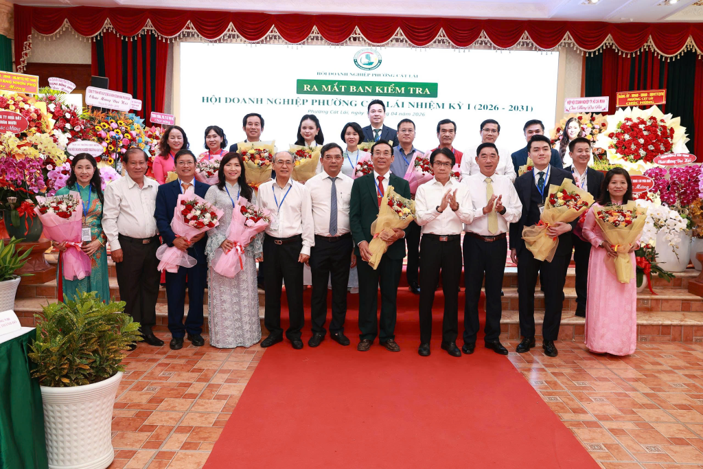 Ban Chấp hành Hội Doanh nghiệp phường Cát Lái nhiệm kỳ I ra mắt