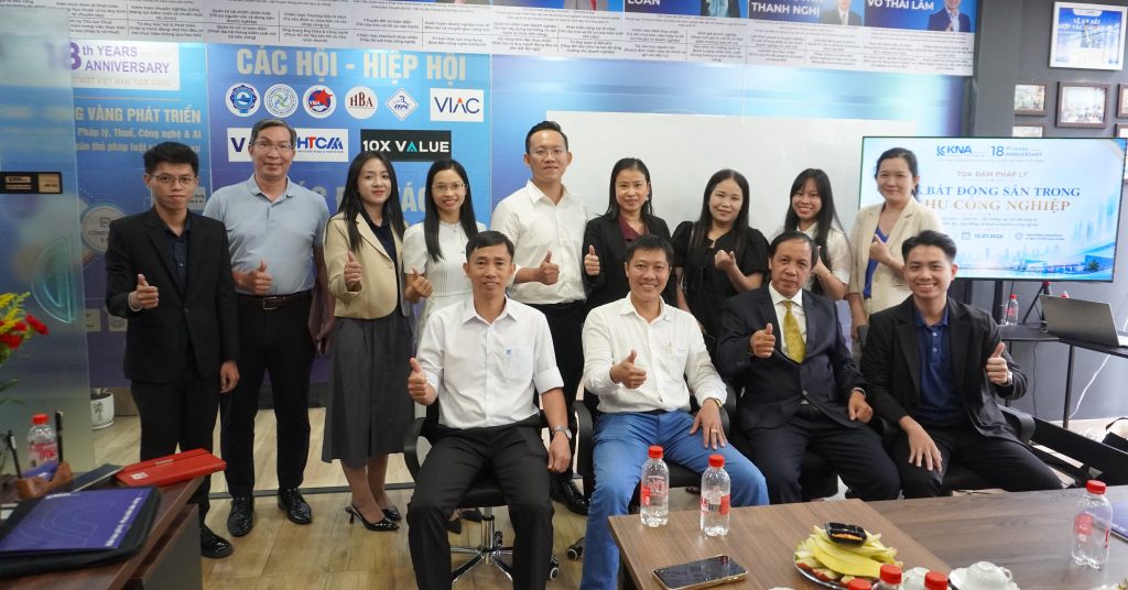 KNAGROUP tổ chức tọa đàm pháp lý bất động sản khu công nghiệp ngày 15/07/2026